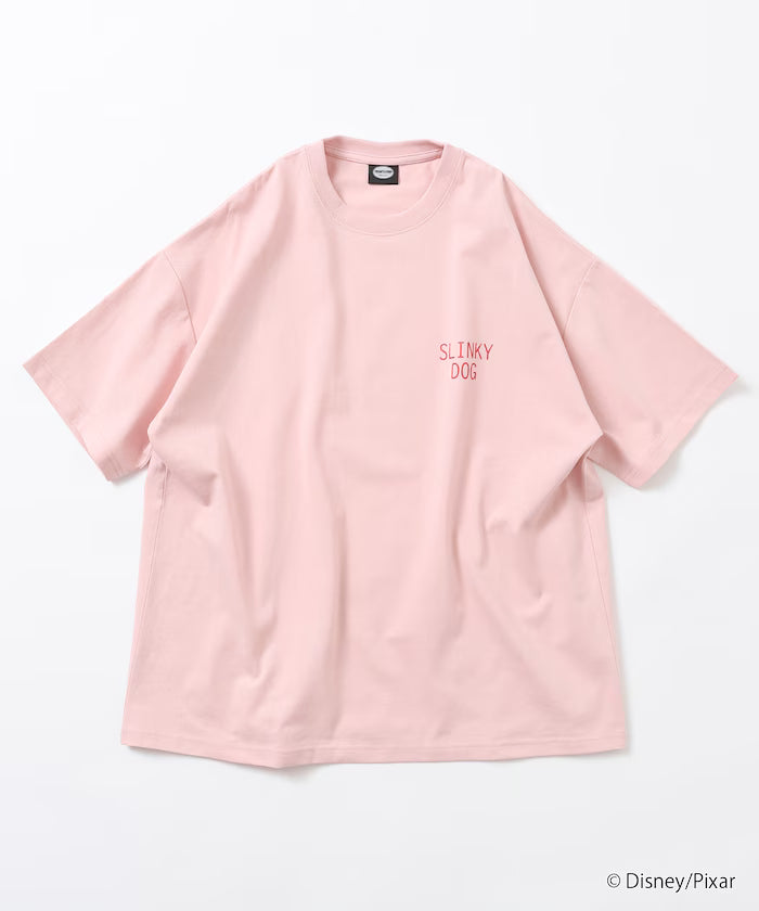[TOY STORY] Exclusive Back Print Crew Neck T-Shirt / Slinky Dog [Limited Edition]