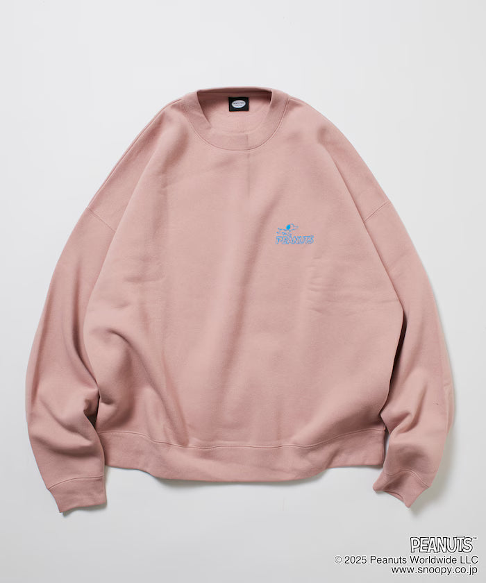 PEANUTS/Peanuts Exclusive Back Print Crew Neck Sweatshirt/Snoopy 【Limited Release】