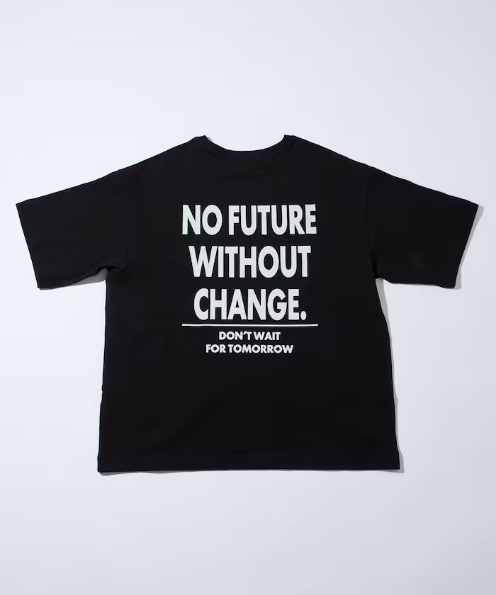 6oz Front Logo Embroidery Crew Neck T-Shirt / Back Print T-Shirt PRINT LEFT CHEST EMBROIDERY BOX FIRST