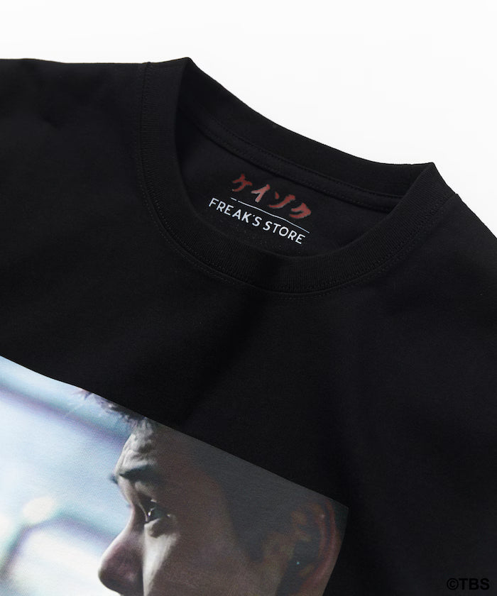 [March 13, 12:00 release] TBS drama 'Keizoku' collaboration 'MAYAMA' front print short sleeve crew neck T-shirt B