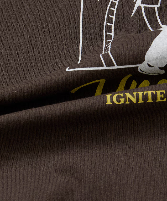 Limited Edition Uncle Holiday Big Silhouette Back Print Crew Neck T-Shirt