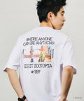 Zootopia Limited Edition Character Print Crew Neck T-Shirt Judy Nick - White