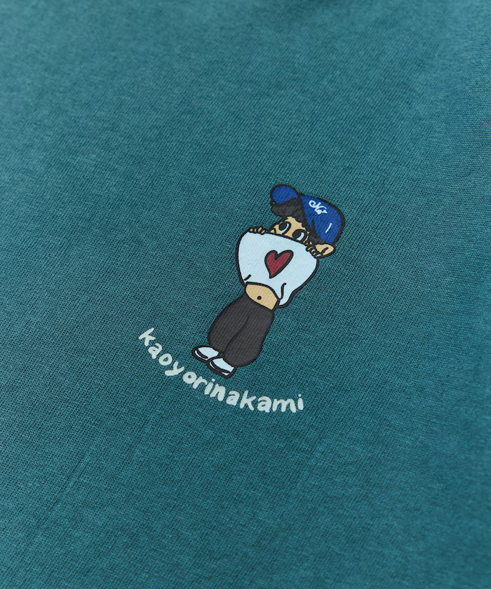 [Sales start on May 22 at 12:00] kaoyorinakami × FREAK'S STORE/ Kaoyorinakami exclusive Heso Dashi Boy Tee