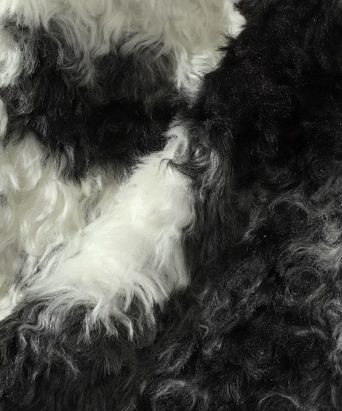 Fake Fur Mid-Length Coat / Fur Coat
