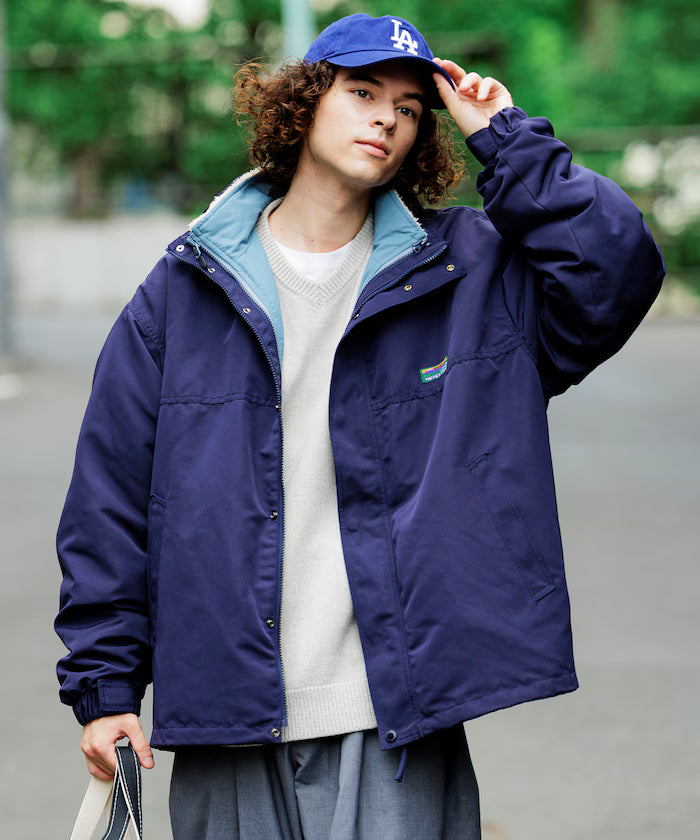 Reversible Liner Set 4way Stand Collar Blouson / Nylon Fleece Liner Set / 2-piece Set [Limited Edition]