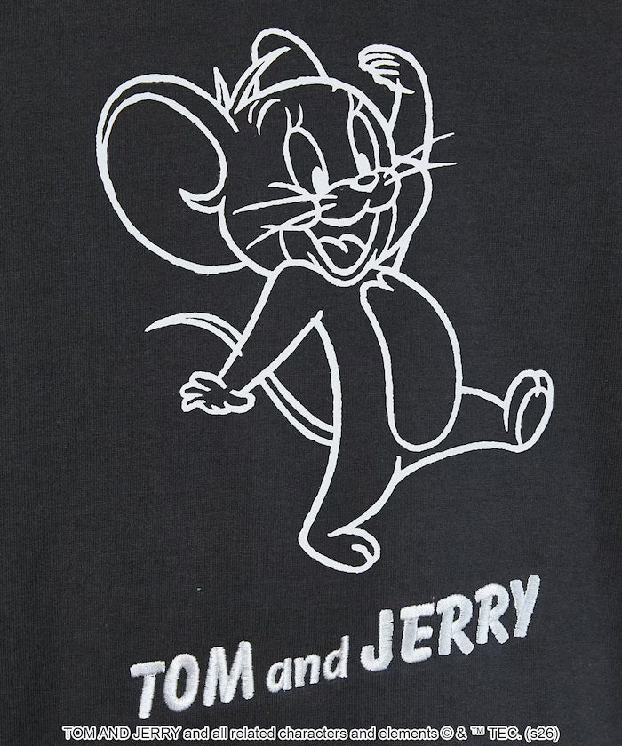 <Functional Material> TOM AND JERRY Graphic T-Shirt Limited Edition