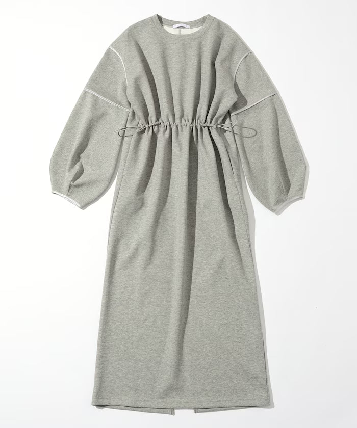 Cocoon Sleeve Damboru Sweat One-Piece / Spindle