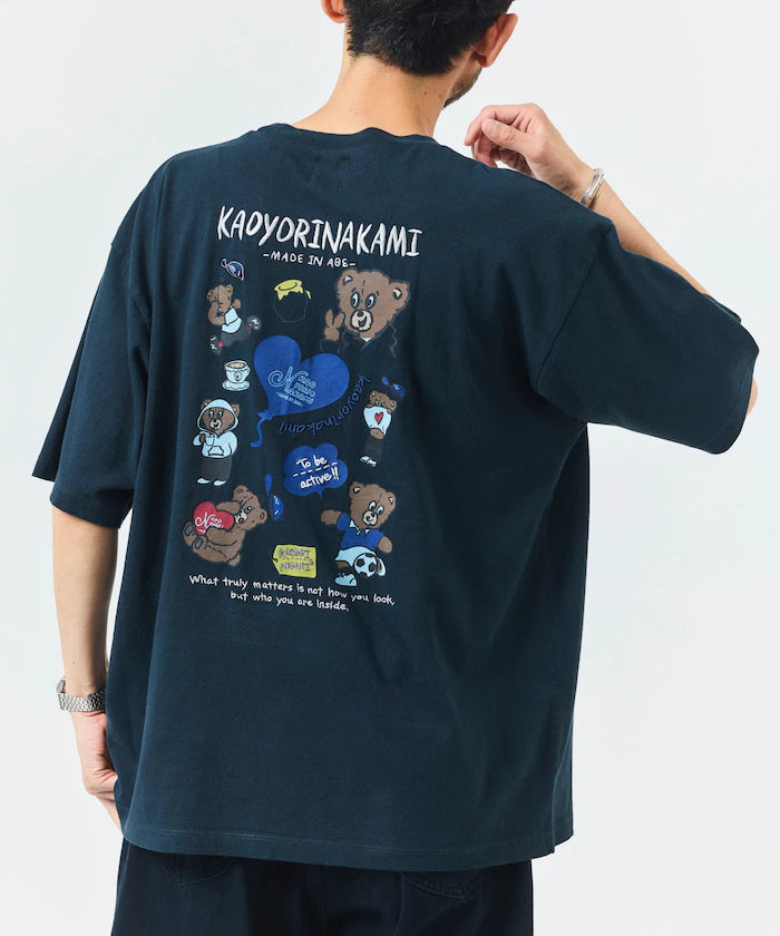 [May 22 12:00 Sales Start] kaoyorinakami × FREAK'S STORE / Kaoyorinakami Special Edition Random Bear Tee