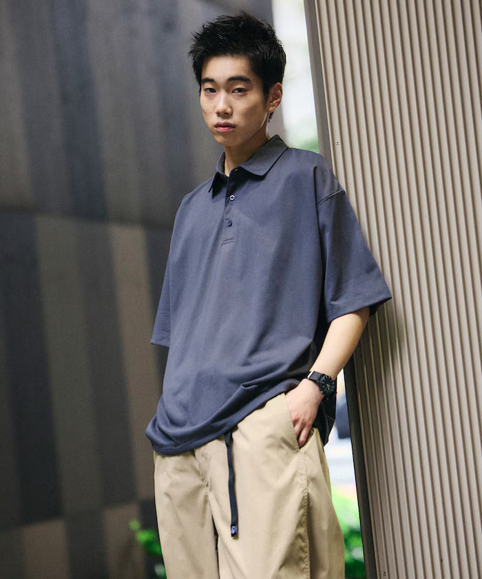 Limited Edition Drymix(R) Dry Mix Relaxed Fit Hem Code Polo Shirt Quick Dry UV Cut