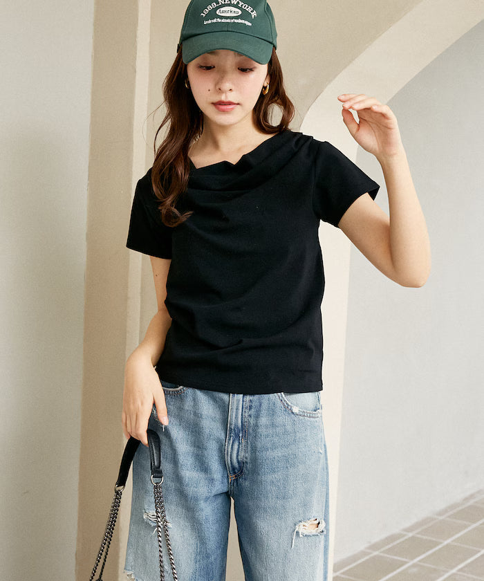 2WAY Draped T-Shirt Limited Release