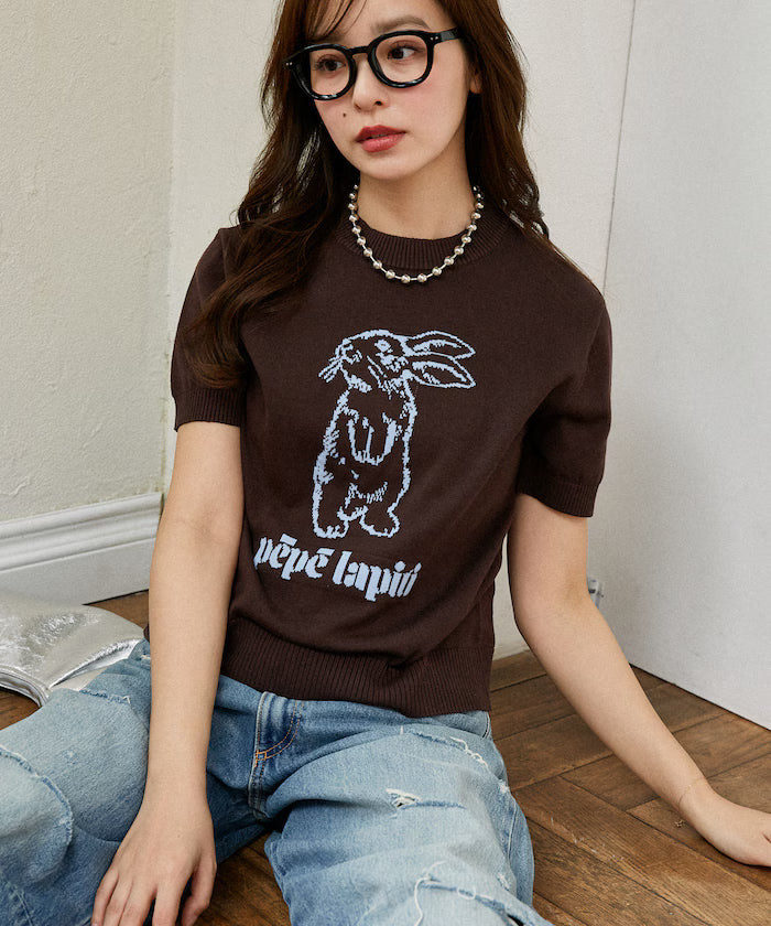 Rabbit Summer Knit Top Limited Edition