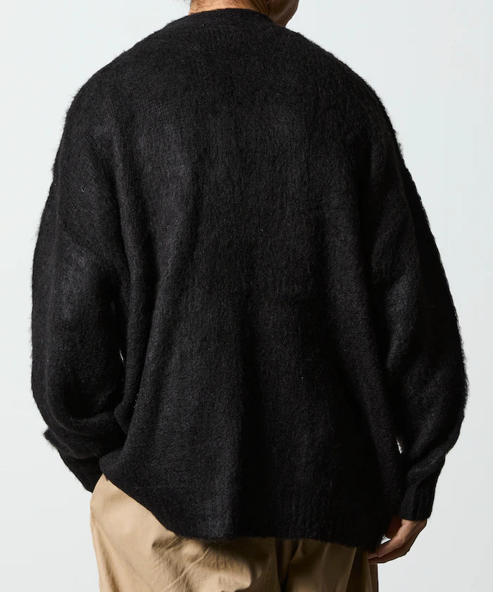 Relax Fit Shaggy Knit Loose Cardigan 【Limited Edition】
