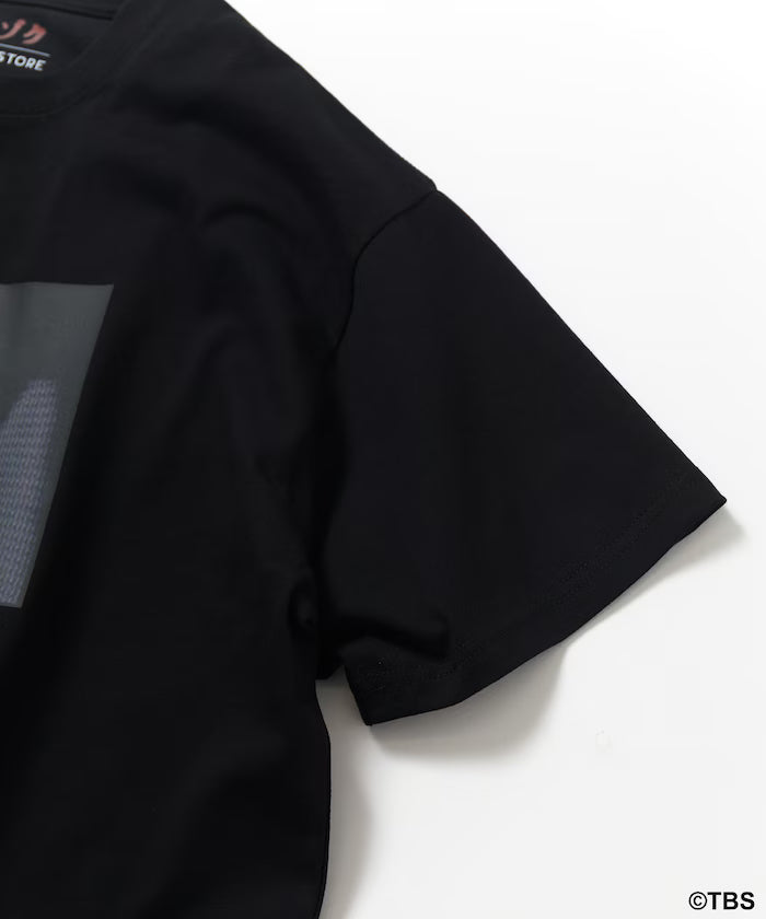 March 13 Release TBS Drama 'Keizoku' Collaboration 'LOGO' Front Print Short Sleeve Crew Neck T-Shirt