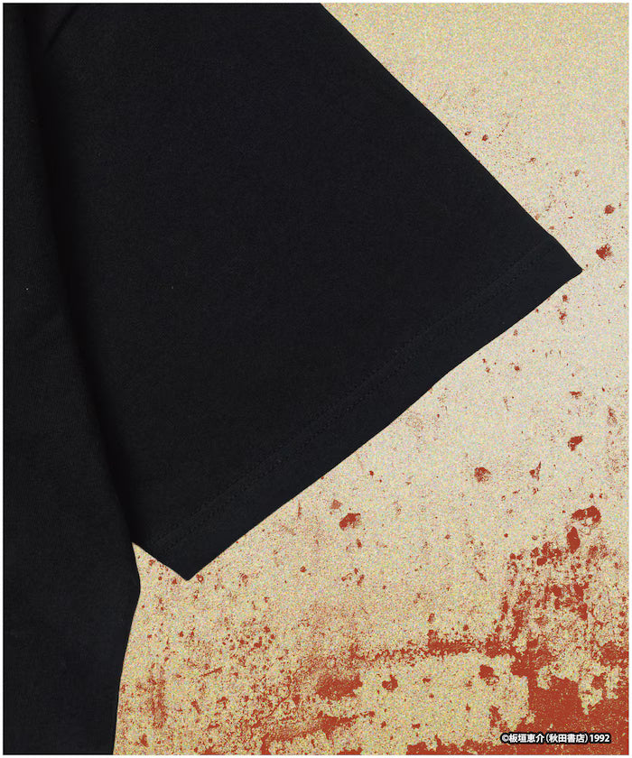 [Sale starts June 12, 12:00] Baki 'Niten Ichi Ryu/Miyamoto Musashi' Print Crewneck T-Shirt