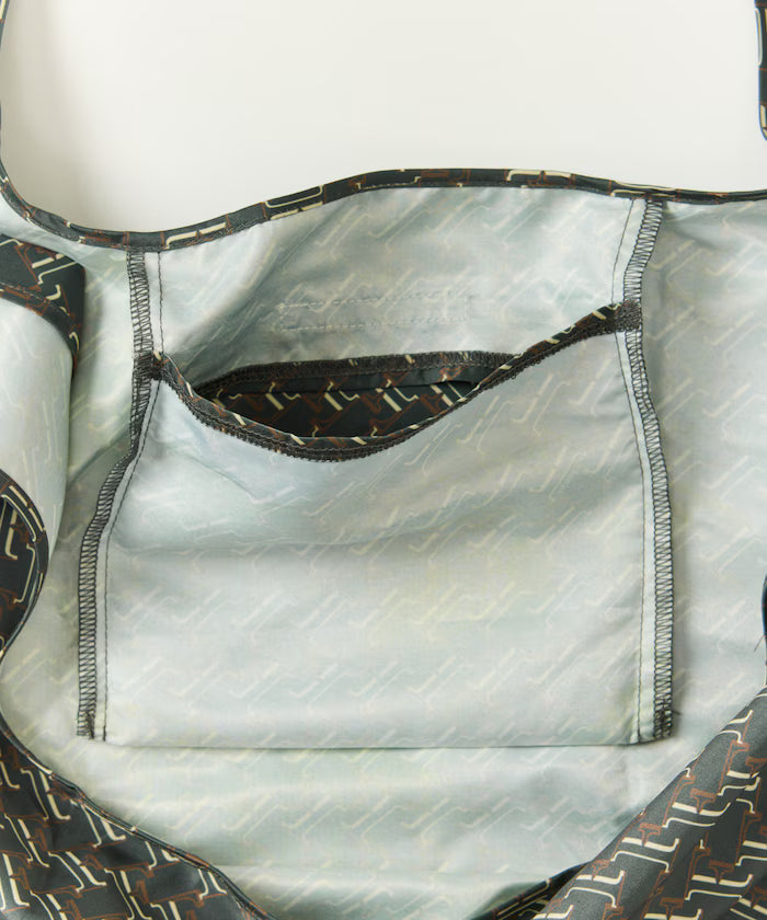 All-over Monogram Print Large Size Market Bag