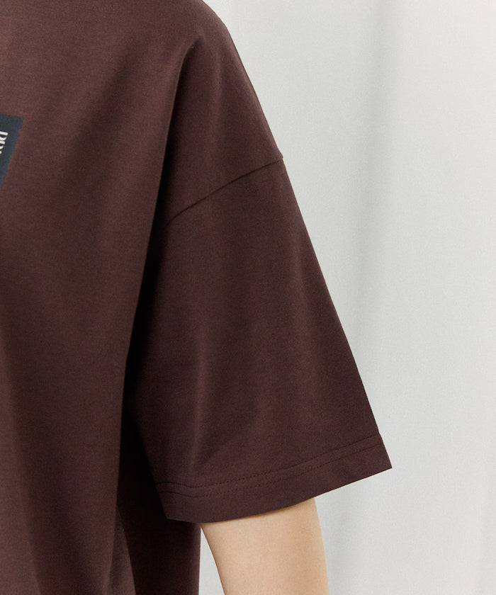 <Functional Material> MAGAZINE Cat Photo T-Shirt Limited Release