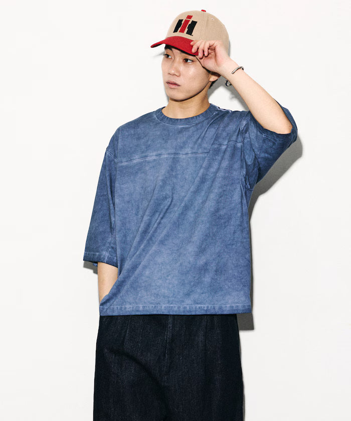 Cold Die Football Crew Neck T-Shirt