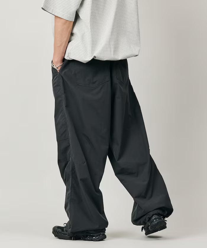 Quick Dry Fabric Wide Silhouette Poly Rip Cross Military Helicrew Pants/UV Cut/Quick Dry 【Limited Edition】