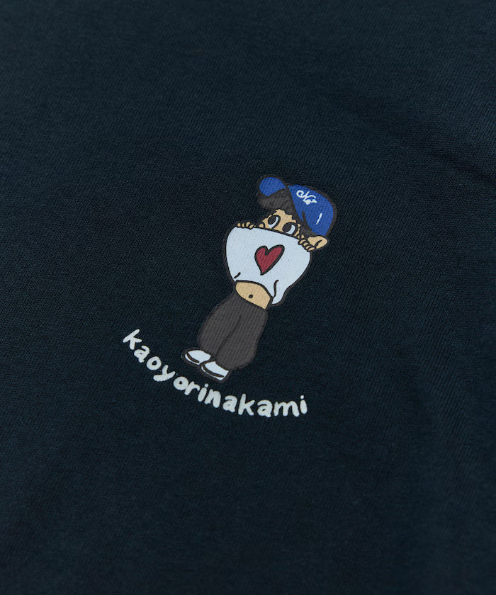 [Sales start on May 22 at 12:00] kaoyorinakami × FREAK'S STORE/ Kaoyorinakami exclusive Heso Dashi Boy Tee