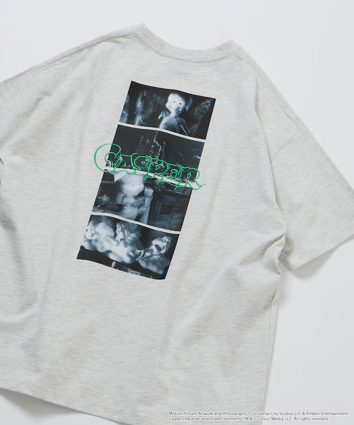 Casper Exclusive Big Silhouette Back Print Crew Neck T-Shirt [Limited Edition]