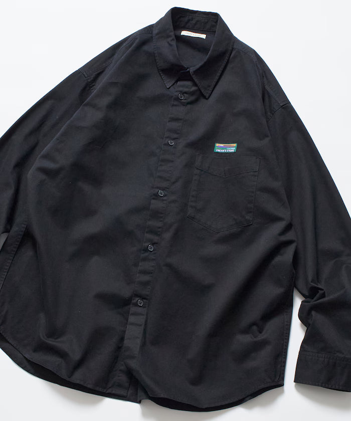 Relax Fit Relaxed Fit Garment Dyed Regular Collar Shirt [Limited Edition]