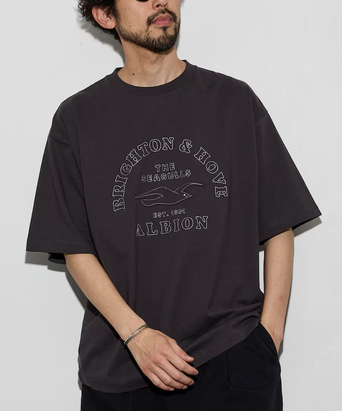 [5/22 12:00~ Release] Brighton & Hove Albion FC - SEAGULLS HERITAGE LOGO TEE