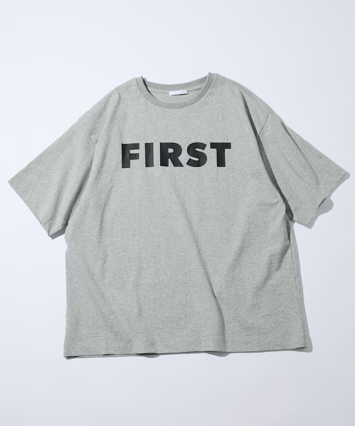 6 Ounce Front Logo Print Crew Neck T-Shirt / Print T-Shirt PR FIRST