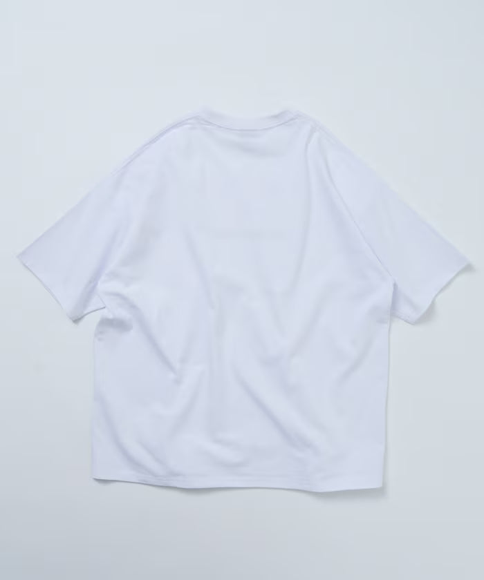 Relaxed Fit Embroidered Logo Crew Neck T-Shirt 【Limited Edition】
