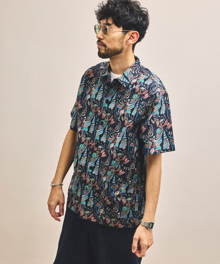 FREAK'S STORE for BEACH & FES Recycled Nylon Short Sleeve Shirt