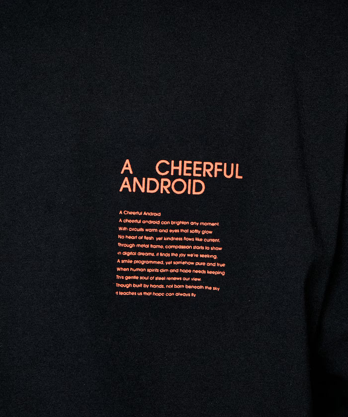 LOVE POP STUDIO CHEERFUL Typography T-Shirt Limited Edition