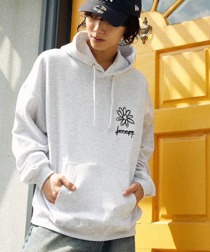 LOVE POP STUDIO FLOWER GRAPHIC HOODIE【Limited Edition】