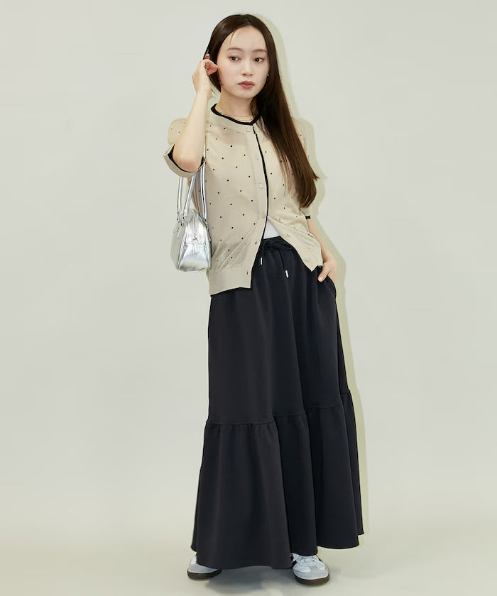 Ponte Tiered Skirt Limited Edition
