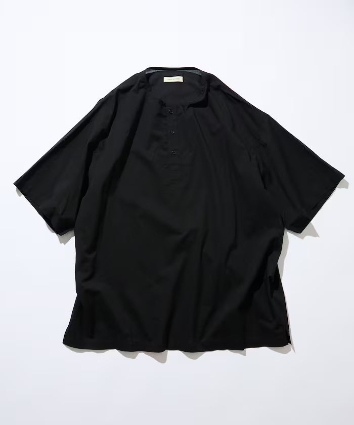 Relax Fit Relaxed Fit Henley Neck Pullover Shirt [Limited Edition]