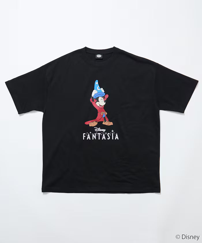 DISNEY/Mickey Mouse 'Fantasia'/Crew Neck Print T-Shirt 【Limited Edition】