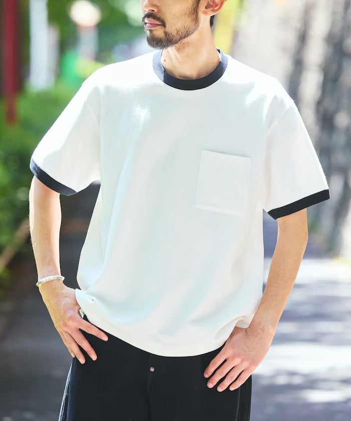 HEAVY WEIGHT/Heavy Weight Short Sleeve Crew Neck Pocket T-Shirt/10.5 ounces