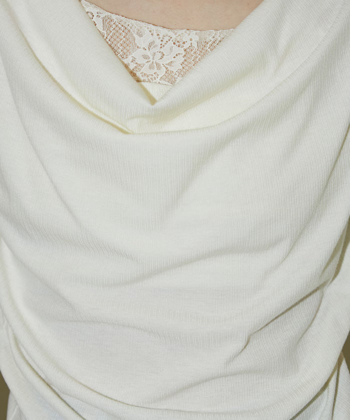 Race Layered Tereko Draped T-Shirt Limited Edition