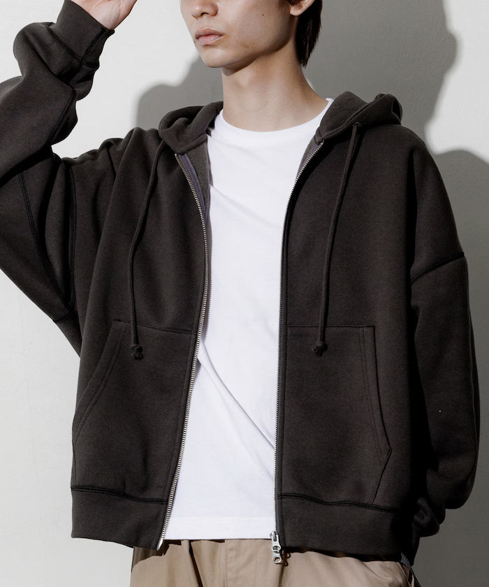 Relaxed Fit Zip-Up Hoodie 【Limited Edition】