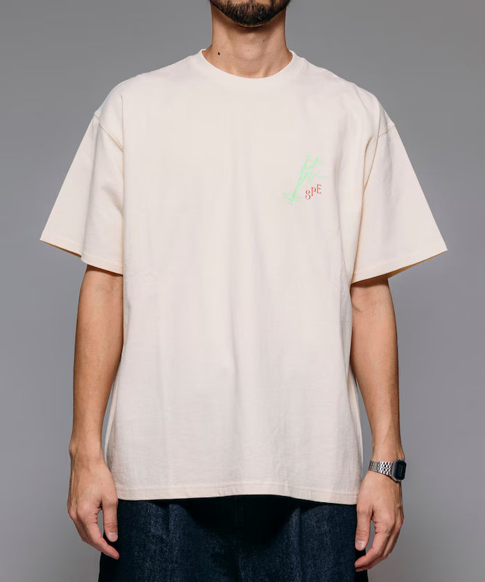 SPE x Purple Gold Hotel x FREAK'S Glow-in-the-Dark Back Print Crew Neck T-Shirt