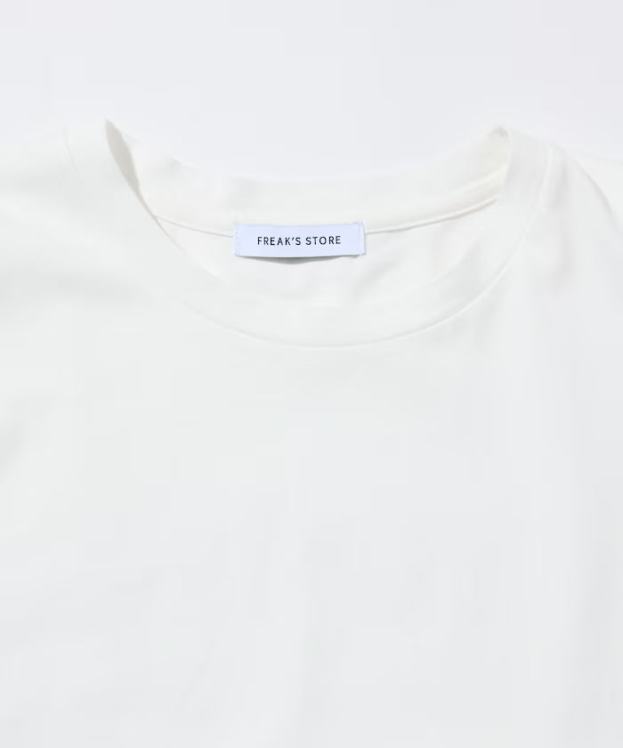 Sheer Knit & Cotton T-Shirt Layered Set