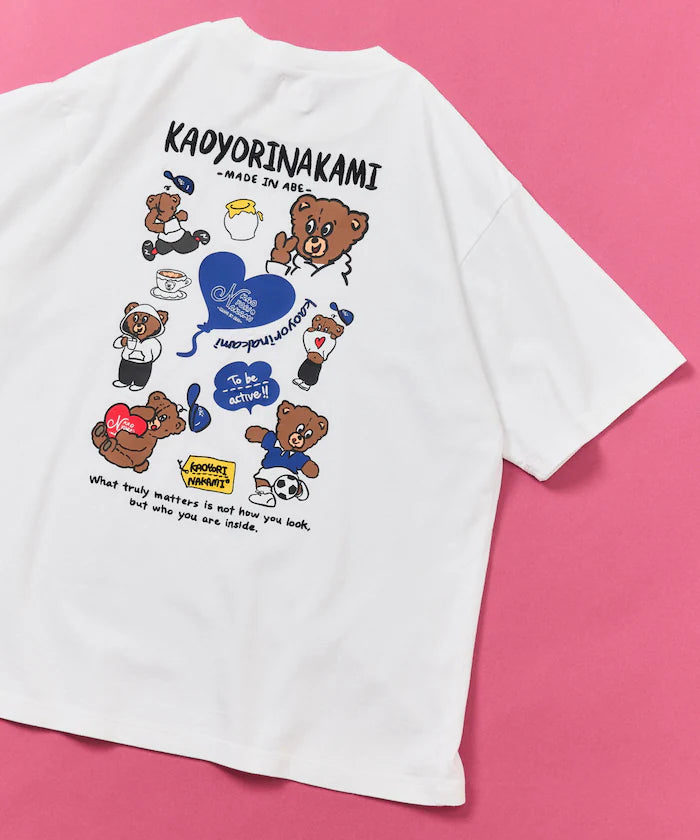 [May 22 12:00 Sales Start] kaoyorinakami × FREAK'S STORE / Kaoyorinakami Special Edition Random Bear Tee