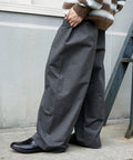 Overwide Curve Pants 【Limited Edition】 - Charcoal Gray