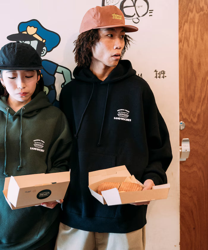 LANDER SANDWICHES×FREAK'S STORE/LANDER Limited Big Silhouette Back Print Sweat Hoodie 【Limited Release】