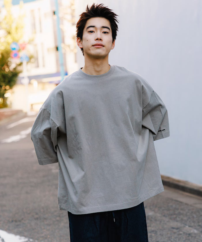 Big Silhouette One Point Crew Neck T-Shirt / Wide Silhouette [Limited Edition]