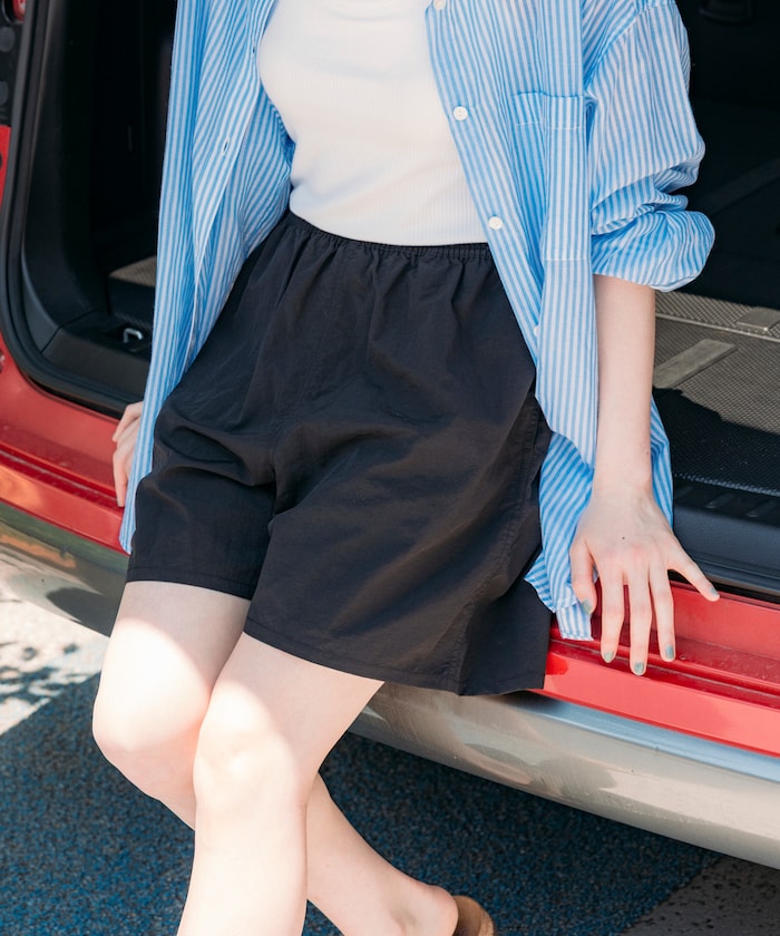 [Starting sales on March 19] Lawson x FREAK'S STORE Packable Nylon Active Shorts / Lawson Freak