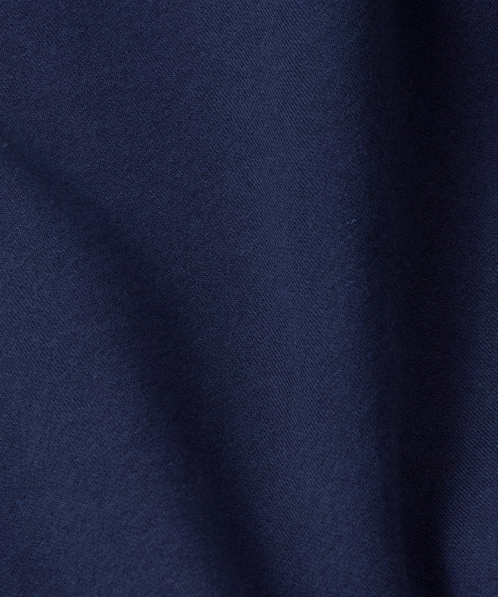 Big Silhouette Henley Neck Sweat Pullover [Limited Edition]