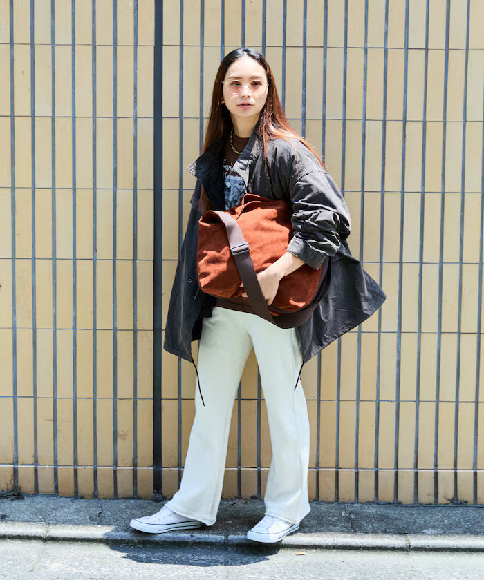 Custom ECO SUEDE SHOULDER BAG Eco Suede Shoulder Bag