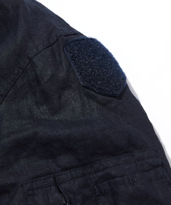 Linen Heli Crew Jacket