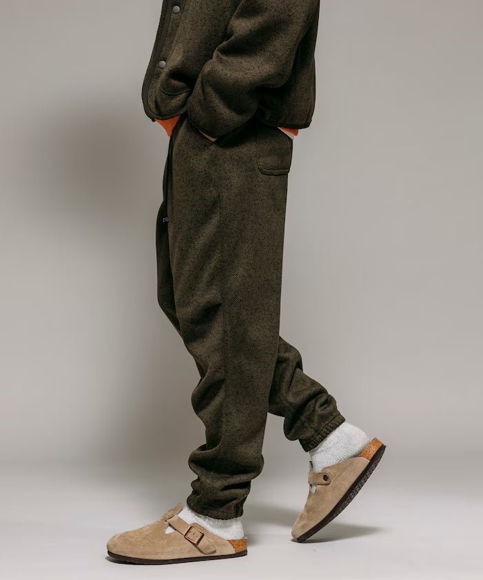 Relaxed Fit Knit Fleece Easy Jogger Pants