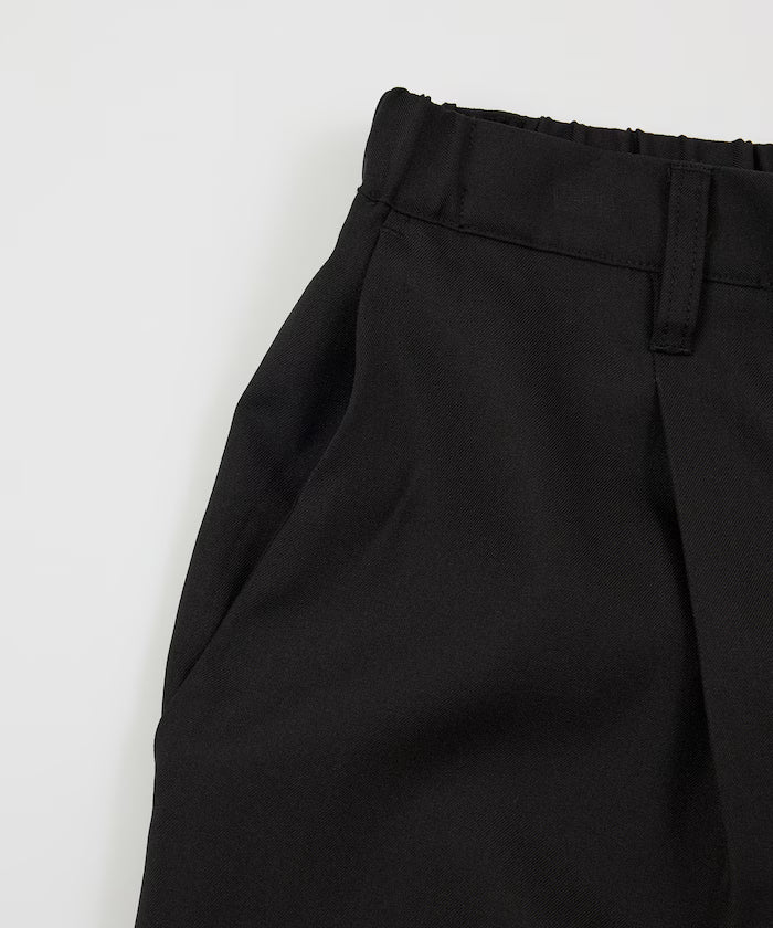 1-Tack Baggy Silhouette Slacks Short Pants
