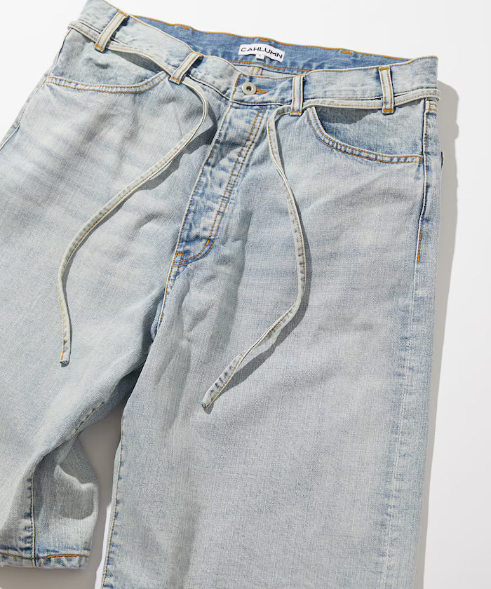 Selvedge Denim Baggy Shorts
